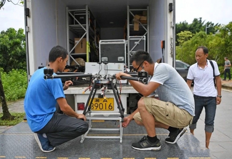 “山竹”過境，系留式無人機(jī)高空基站再顯神通